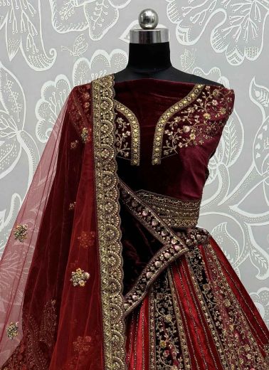 SERIES 2782-2789 - CATALOG # 54000 (SET OF 12 LEHENGAS (SEMI-STITCHED))