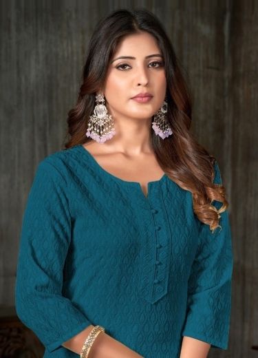 TESLA - CATALOG # 55029 (SET OF 4 SIZE-SETS [READYMADE KURTIS])