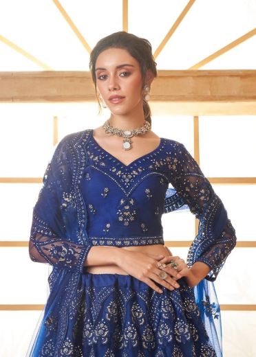BRIDAL COLOR SAGA 3 - CATALOG # 55033 (SET OF 17 LEHENGAS (SEMI-STITCHED))