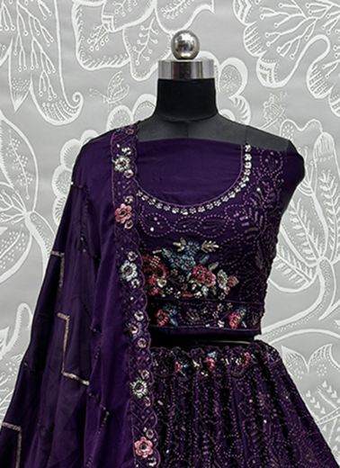 SERIES 2809-2812 - CATALOG # 55768 (SET OF 12 LEHENGAS (SEMI-STITCHED))
