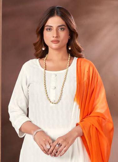 TIRANGA 2 - CATALOG # 56091 (SET OF 8 READYMADE SUITS)