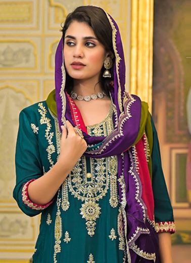NAZ-E-JASHN - CATALOG # 56206 (SET OF 4 SIZE-SETS [READYMADE SUITS])