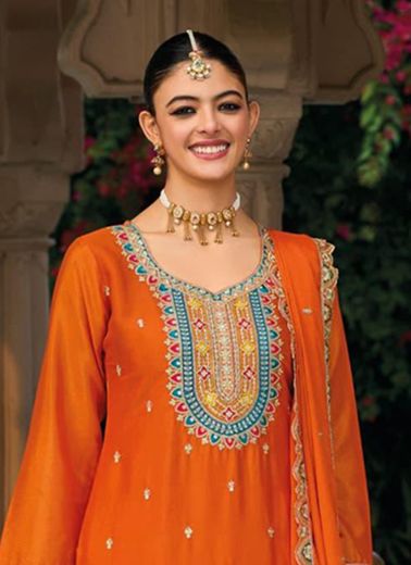 MOHINI - CATALOG # 56313 (SET OF 4 READYMADE SUITS)