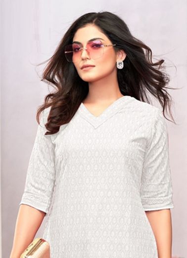 KRISHA - CATALOG # 56374 (SET OF 5 SIZE-SETS [READYMADE KURTIS])