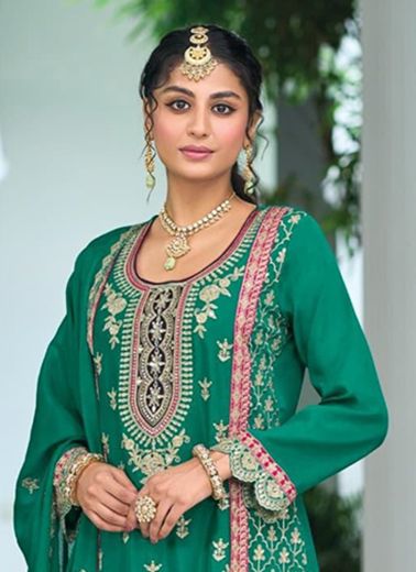 ZOHRA - CATALOG # 56518 (SET OF 3 READYMADE SUITS)