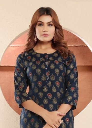 SHUBH 1 - CATALOG # 56717 (SET OF 2 READYMADE KURTIS)