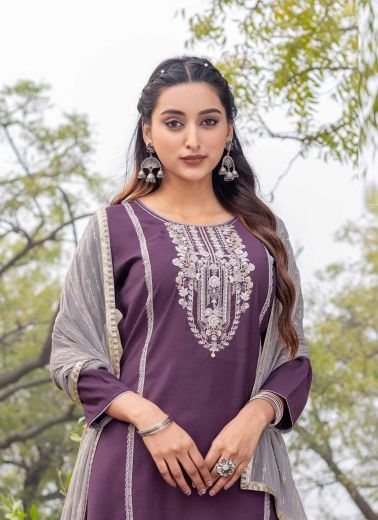 MOKSHA - CATALOG # 56868 (SET OF 5 READYMADE SUITS) by BRAND WOOGLEE
