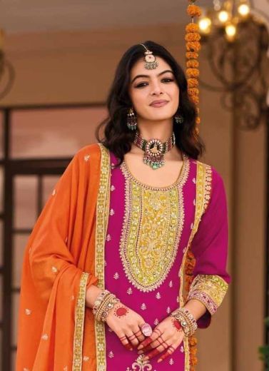 SWARA 2 - CATALOG # 56872 (SET OF 3 READYMADE SUITS) by BRAND EBA LIFESTYLE