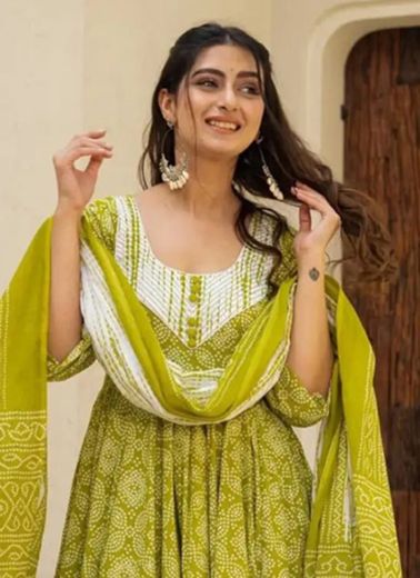 DEVI 7 - Catalog # 57093 (Set of 2 Readymade Salwar Suits) by Brand STROLLAY ®