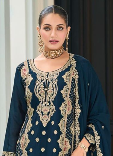 ZULFAT - Catalog # 57142 (Set of 2 Readymade Salwar Suits) by Brand EBA LIFESTYLE