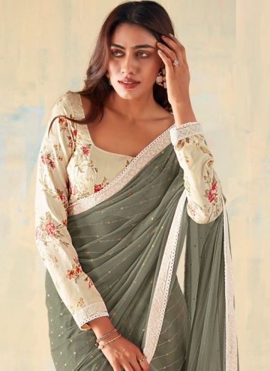 SADI COLORS - Catalog # 57149 (Set of 5 Sarees) by Brand SR SAREES