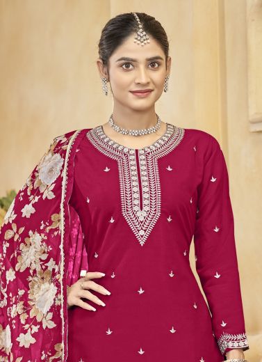AANAYA 218 - Catalog # 57268 (Set of 4 Semi-Stitched / Un-Stitched Suits) by Brand STROLLAY ®