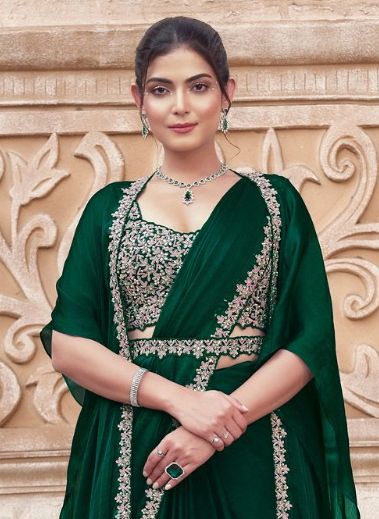 LUNA - Catalog # 57319 (Set of 13 Sarees) by Brand MAHOTSAV