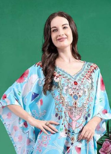 PONCHO KAFTAN 3 - Catalog # 57321 (Set of 8 Kaftans / Ponchos) by Brand STROLLAY ®