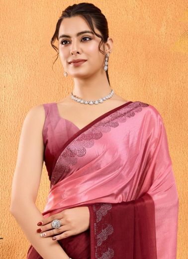 RANGIRA - Catalog # 57378 (Set of 4 Sarees) by Brand S-ETHNIC LIFESTYLE