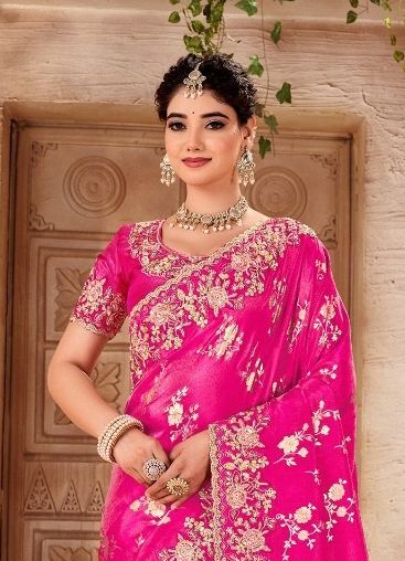HIT COLORS - Catalog # 57427 (Set of 7 Sarees) by Brand SULAKSHMI SAREES