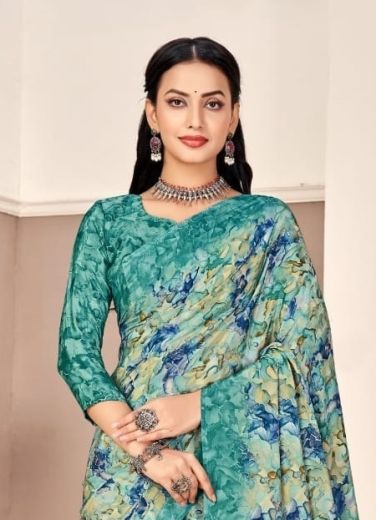 VIVANTA SILK 40 - Catalog # 57433 (Set of 12 Sarees) by Brand RUCHI SAREES