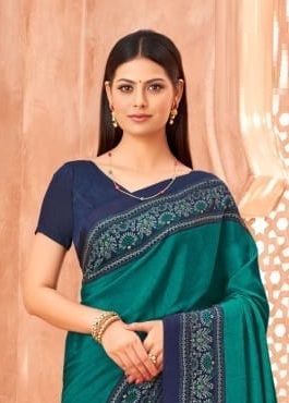 VIVANTA SILK 41 - Catalog # 57471 (Set of 12 Sarees) by Brand RUCHI SAREES