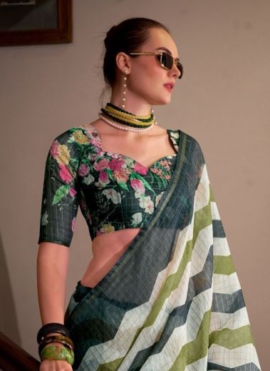 RANG DE BASANTI - Catalog # 57537 (Set of 10 Sarees) by Brand STROLLAY ®