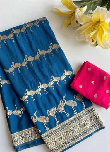 RAJHANS - Catalog # 57555 (Set of 6 Sarees) by Brand STROLLAY ®