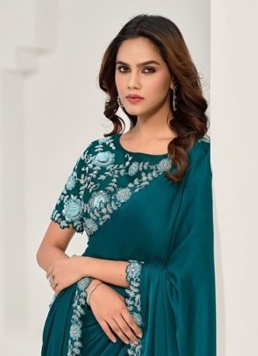 SAANJH - Catalog # 57773 (Set of 16 Sarees) by Brand MAHOTSAV