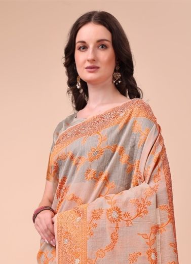 COTTON CLUB - Catalog # 57811 (Set of 5 Sarees) by Brand STROLLAY ®