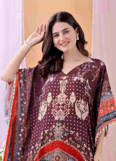 KAFTAN CO-ORD SET 1 - Catalog # 57860 (Set of 8 Tops With Bottoms) by Brand STROLLAY ®