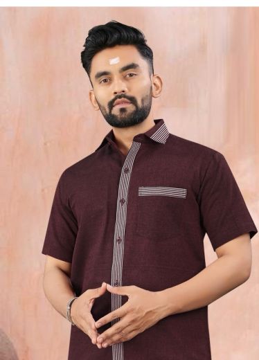 RAJKUMAR [SHIRT WITH VESTI / LUNGI] - Catalog # 57877 (Set of 4 Men's Ethnic Wear) by Brand SANGEET