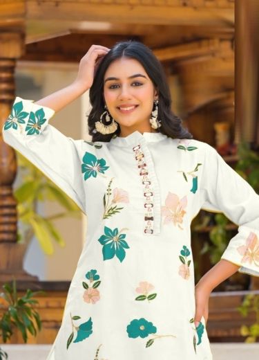 AADHYA CO-ORD SETS - Catalog # 57953 (Set of 4 SIZE-SETS [Tops With Bottoms]) by Brand AFSANA