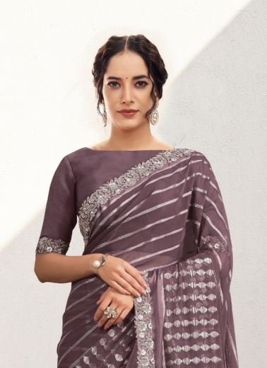VARYA - Catalog # 58094 (Set of 12 Sarees) by Brand MAHOTSAV