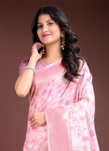 MANGO SILK - Catalog # 58100 (Set of 6 Sarees) by Brand STROLLAY ®