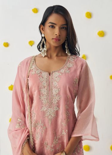 RAAG - Catalog # 58104 (Set of 4 Readymade Salwar Suits) by Brand ALIZEH