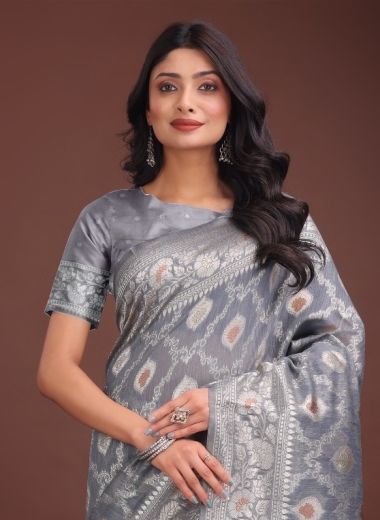 ZARISTA - Catalog # 58179 (Set of 6 Sarees) by Brand STROLLAY ®