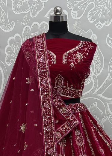 SERIES 2846-2855 - Catalog # 58221 (Set of 11 Semi-Stitched Lehengas) by Brand STROLLAY ®