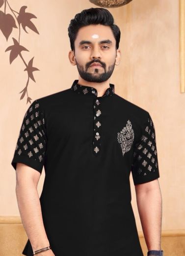 LUNGI STYLE 2 - Catalog # 58225 (Set of 8 Men's Ethnic Wear) by Brand SANGEET