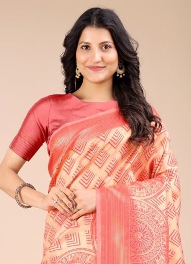 TARA SILK - Catalog # 58363 (Set of 6 Sarees) by Brand STROLLAY ®