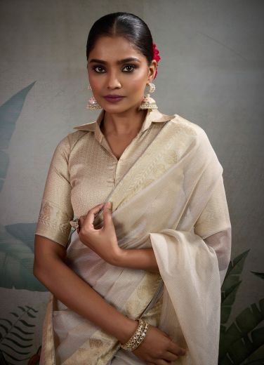 VELIKAA - Catalog # 58379 (Set of 5 Sarees) by Brand S-ETHNIC LIFESTYLE