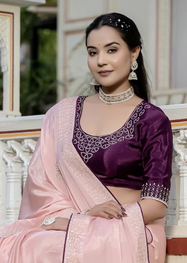 ONAYA - Catalog # 58400 (Set of 2 Sarees) by Brand S-ETHNIC LIFESTYLE