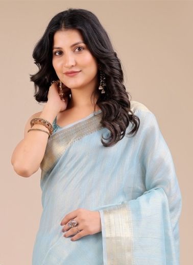 SAHARA - Catalog # 58414 (Set of 6 Sarees) by Brand DESI MUSE