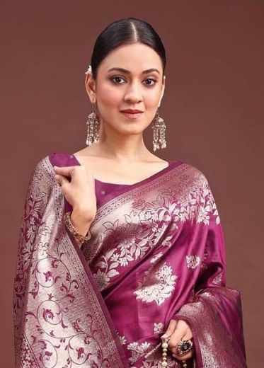 SILKEN HERITAGE - Catalog # 58430 (Set of 6 Sarees) by Brand DESI MUSE