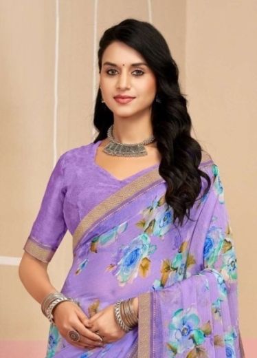 SIMAAYA 33 - Catalog # 58451 (Set of 12 Sarees) by Brand RUCHI SAREES