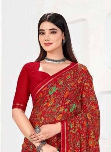 SIMAAYA 31 - Catalog # 58454 (Set of 12 Sarees) by Brand RUCHI SAREES