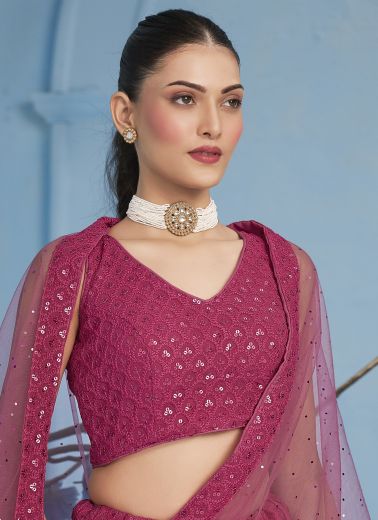 FLORANCE 3 - Catalog # 58467 (Set of 5 Semi-Stitched Lehengas) by Brand DESI MUSE