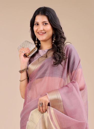 SEOUL - Catalog # 58683 (Set of 4 Sarees) by Brand DESI MUSE