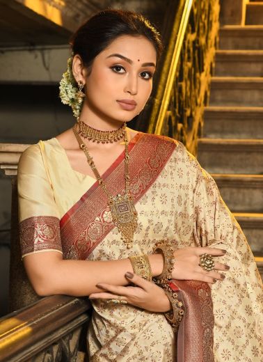 RAJVASTRA - Catalog # 58727 (Set of 6 Sarees) by Brand DESI MUSE