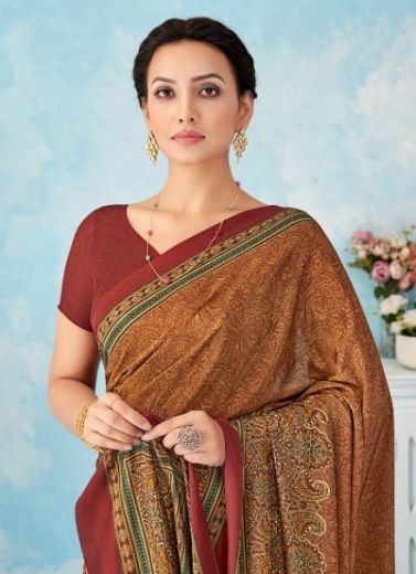 VIVANTA SILK 46 - Catalog # 58745 (Set of 12 Sarees) by Brand RUCHI SAREES