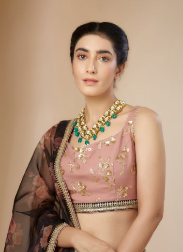 VOLUME 28 - Catalog # 58806 (Set of 11 Semi-Stitched Lehengas) by Brand DESI MUSE