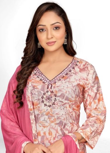 VATICAN - Catalog # 58872 (Set of 5 Readymade Salwar Suits) by Brand POONAM DESIGNER