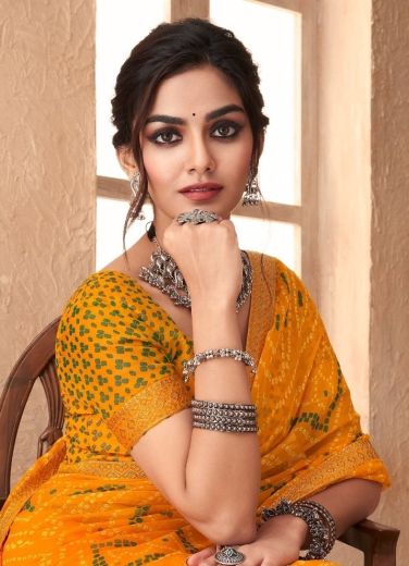 SIMAAYA 18 - Catalog # 58909 (Set of 12 Sarees) by Brand RUCHI SAREES