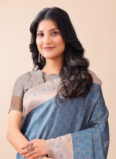 MISS INDIA - Catalog # 58928 (Set of 8 Sarees) by Brand DESI MUSE